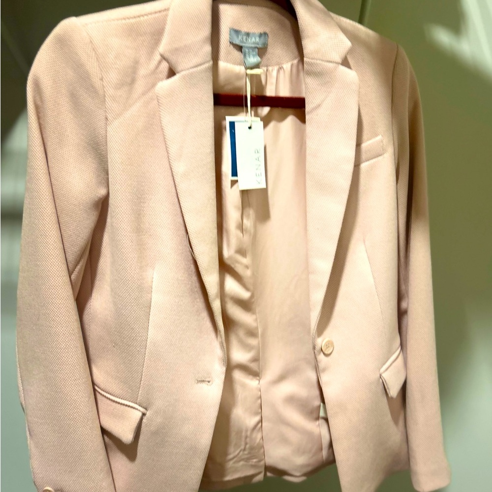 Woman’s extra small Kenar blazer. Color is close to a powder pink,